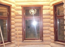 Деревянные окна для деревянного дома